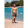 imageBRISIRA Mens Swim Trunks Swim Shorts Quick Dry 5 inch Inseam Beach Shorts with Compression Liner and Zipper PocketArmygreen