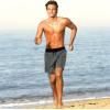 imageBRISIRA Mens Swim Trunks Swim Shorts Quick Dry 5 inch Inseam Beach Shorts with Compression Liner and Zipper PocketBlackgrey