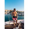 imageBRISIRA Mens Swim Trunks Swim Shorts Quick Dry 5 inch Inseam Beach Shorts with Compression Liner and Zipper PocketBlackpink