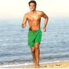 imageBRISIRA Mens Swim Trunks Swim Shorts Quick Dry 5 inch Inseam Beach Shorts with Compression Liner and Zipper PocketGreen