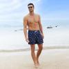 imageBRISIRA Mens Swim Trunks Swim Shorts Quick Dry 5 inch Inseam Beach Shorts with Compression Liner and Zipper PocketSkate