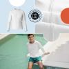 imageBRISIRA Cooling Boys Swim Shirt Long Sleeve Kids Rash Guard Quick Dry Fishing Beach Surf UPF 50 Sun Protection 616YWhite
