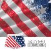imageBRISIRA Mens Short Swim Trunks with Compression Liner Retro Vintage 8090s Bathing Suit Swim Board Shorts Swimwear Quick DryAmericanflag