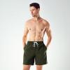 imageBRISIRA Mens Swim Trunks Swim Shorts 7 inch Compression Liner Bathing Suit Beach Shorts Swimwear Stretch Quick Dry PocketsArmygreen