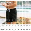 imageBRISIRA Mens Swim Trunks Swim Shorts 7 inch Compression Liner Bathing Suit Beach Shorts Swimwear Stretch Quick Dry PocketsBlack