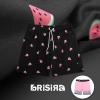 imageBRISIRA Mens Swim Trunks Swim Shorts 7 inch Compression Liner Bathing Suit Beach Shorts Swimwear Stretch Quick Dry PocketsBlackwatermelon