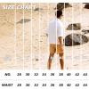imageBRISIRA Mens Swim Trunks Swim Shorts 7 inch Compression Liner Bathing Suit Beach Shorts Swimwear Stretch Quick Dry PocketsKhaki