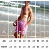 imageBRISIRA Mens Swim Trunks Swim Shorts 7 inch Compression Liner Bathing Suit Beach Shorts Swimwear Stretch Quick Dry PocketsPinkbaseball
