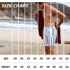 imageBRISIRA Mens Swim Trunks Swim Shorts 7 inch Compression Liner Bathing Suit Beach Shorts Swimwear Stretch Quick Dry PocketsStriped Whiteblue