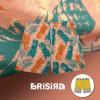 imageBRISIRA Mens Swim Trunks Swim Shorts 7 inch Compression Liner Bathing Suit Beach Shorts Swimwear Stretch Quick Dry PocketsYellowpineapple