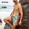 imageBRISIRA Mens Swim Trunks Swim Shorts 7 inch Compression Liner Bathing Suit Beach Shorts Swimwear Stretch Quick Dry PocketsYellowpineapple