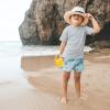 imageBRISIRA Boys Swim Trunks Bathing Suit Compression Boxer Brief Liner AntiChafe Swimsuit Swim Shorts Toddler Kids Youth TeenBlueripple