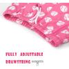 imageBRISIRA Boys Swim Trunks Bathing Suit Compression Boxer Brief Liner AntiChafe Swimsuit Swim Shorts Toddler Kids Youth TeenPink Whitebaseball