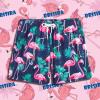 imageBRISIRA Boys Swim Trunks Bathing Suit Compression Liner Swimsuit AntiChafe Swim Shorts Toddler Kids Youth Teen Quick DryBlue Flamingoleaf