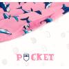 imageBRISIRA Boys Swim Trunks Bathing Suit Compression Liner Swimsuit AntiChafe Swim Shorts Toddler Kids Youth Teen Quick DryPink Shark