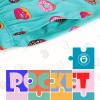 imageBRISIRA Boys Swim Trunks Swim Shorts with Compression Liner Stretch Bathing Suit Swimsuit Toddler Kids Youth Teen Quick DryGreen Donut