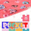 imageBRISIRA Boys Swim Trunks Swim Shorts with Compression Liner Stretch Bathing Suit Swimsuit Toddler Kids Youth Teen Quick DryPink Donut