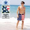 imageBRISIRA Mens Swim Trunks 5 Inch Compression Liner Beach Swim Shorts Bathing Suit Quick Dry 4Way Stretch PocketsAmerica Flag