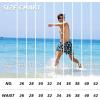 imageBRISIRA Mens Swim Trunks 5 Inch Compression Liner Beach Swim Shorts Bathing Suit Quick Dry 4Way Stretch PocketsDeepblue Pineaple