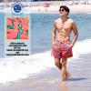imageBRISIRA Mens Swim Trunks 5 Inch Compression Liner Beach Swim Shorts Bathing Suit Quick Dry 4Way Stretch PocketsPink Dinosaur