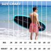imageBRISIRA Mens Swim Trunks 5 Inch Compression Liner Beach Swim Shorts Bathing Suit Quick Dry 4Way Stretch PocketsPink Donut