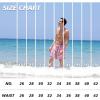 imageBRISIRA Mens Swim Trunks 5 Inch Compression Liner Beach Swim Shorts Bathing Suit Quick Dry 4Way Stretch PocketsPink Flamingoleaf