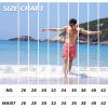 imageBRISIRA Mens Swim Trunks 5 Inch Compression Liner Beach Swim Shorts Bathing Suit Quick Dry 4Way Stretch PocketsPink Icecream