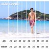 imageBRISIRA Mens Swim Trunks 5 Inch Compression Liner Beach Swim Shorts Bathing Suit Quick Dry 4Way Stretch PocketsPink Tropicalfish