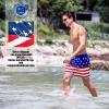 imageBRISIRA Mens Swim Trunks 5 Inch Compression Liner Beach Swim Shorts Bathing Suit Quick Dry 4Way Stretch PocketsUsa Flag