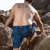 imageBRISIRA Big and Tall Swim Trunks for Men Bathing Suit with Mesh Lining Quick Dry Board Shorts Beach Swimsuit PocketBluetropical