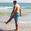 imageBRISIRA Big and Tall Swim Trunks for Men Bathing Suit with Mesh Lining Quick Dry Board Shorts Beach Swimsuit PocketDarkcyanpineapple