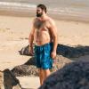 imageBRISIRA Big and Tall Swim Trunks for Men Bathing Suit with Mesh Lining Quick Dry Board Shorts Beach Swimsuit PocketGreentropical
