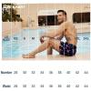 imageBRISIRA Mens Swim Trunks Bathing Suit 5 Inch Inseam Compression Liner Beach Swim Shorts Swimwear Quick Dry Zipper PocketBlack Fish Bone