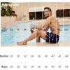 imageBRISIRA Mens Swim Trunks Bathing Suit 5 Inch Inseam Compression Liner Beach Swim Shorts Swimwear Quick Dry Zipper PocketBlackgreentropical