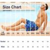 imageBRISIRA Mens Swim Trunks Bathing Suit 5 Inch Inseam Compression Liner Beach Swim Shorts Swimwear Quick Dry Zipper PocketBlue Dinosaur