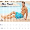 imageBRISIRA Mens Swim Trunks Bathing Suit 5 Inch Inseam Compression Liner Beach Swim Shorts Swimwear Quick Dry Zipper PocketDarkcyan Flamingo