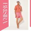 imageBRISIRA Mens Swim Trunks Bathing Suit 5 Inch Inseam Compression Liner Beach Swim Shorts Swimwear Quick Dry Zipper PocketPinkblue Flamingo