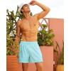 imageBRISIRA Mens Swim Trunks Bathing Suit 5 Inch Inseam Compression Liner Beach Swim Shorts Swimwear Quick Dry Zipper PocketPinkshark