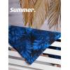 imageBRISIRA Big and Tall Mens Swim Trunks Swim Shorts Compression Liner Swimsuit Bathing Suit Board Shorts 1X6XBluetropical