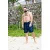 imageBRISIRA Big and Tall Mens Swim Trunks Swim Shorts Compression Liner Swimsuit Bathing Suit Board Shorts 1X6XBluetropical