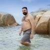 imageBRISIRA Big and Tall Mens Swim Trunks Swim Shorts Compression Liner Swimsuit Bathing Suit Board Shorts 1X6XGrey