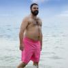 imageBRISIRA Big and Tall Mens Swim Trunks Swim Shorts Compression Liner Swimsuit Bathing Suit Board Shorts 1X6XHotpink