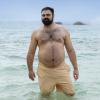 imageBRISIRA Big and Tall Mens Swim Trunks Swim Shorts Compression Liner Swimsuit Bathing Suit Board Shorts 1X6XKhaki
