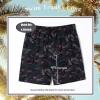 imageBRISIRA Mens Swim Trunks 9 Inch Inseam Board Shorts with Compression Liner Swimsuit Bathing Suit Quick Dry Cargo PocketCamouflage