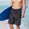 imageBRISIRA Mens Swim Trunks 9 Inch Inseam Board Shorts with Compression Liner Swimsuit Bathing Suit Quick Dry Cargo PocketCamouflage