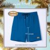 imageBRISIRA Mens Swim Trunks 9 Inch Inseam Board Shorts with Compression Liner Swimsuit Bathing Suit Quick Dry Cargo PocketCopenblue