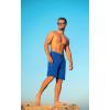 imageBRISIRA Mens Swim Trunks 9 Inch Inseam Board Shorts with Compression Liner Swimsuit Bathing Suit Quick Dry Cargo PocketRoyalblue