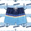 imageBRISIRA Toddler Boys Swim Trunks Swimsuit Boys Bathing Suit Compression Boxer Brief Liner AntiChafe Little Kids Baby 12m5tMulti Stripes