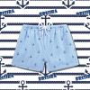 imageBRISIRA Toddler Boys Swim Trunks Swimsuit Boys Bathing Suit Compression Boxer Brief Liner AntiChafe Little Kids Baby 12m5tStripes Anchor
