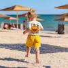 imageBRISIRA Toddler Boys Swim Trunks Swimsuit Boys Bathing Suit Compression Boxer Brief Liner AntiChafe Little Kids Baby 12m5tYellow Sun